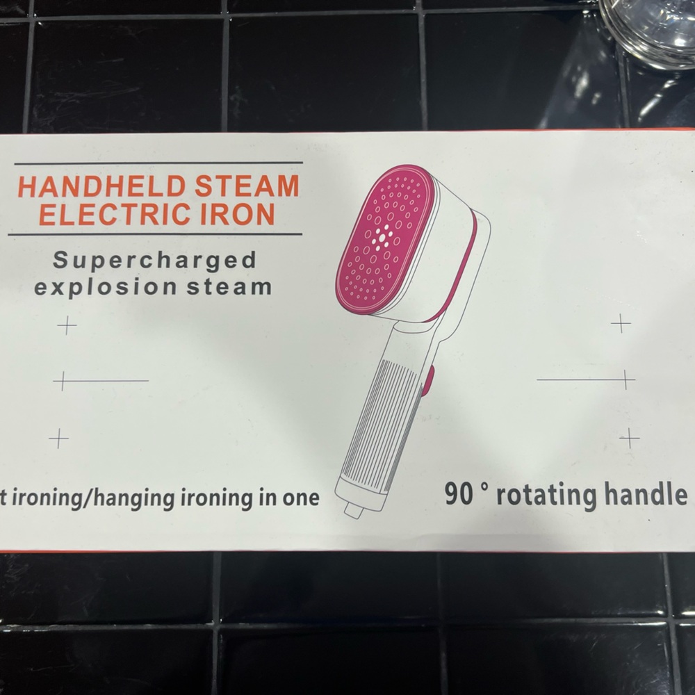 Compact White and Pink Power Bank for On-the-Go Charging